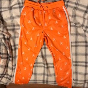 Jefree star orange track suit
